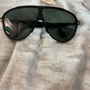 Tom Ford Black Vladimir Aviator Sunglasses